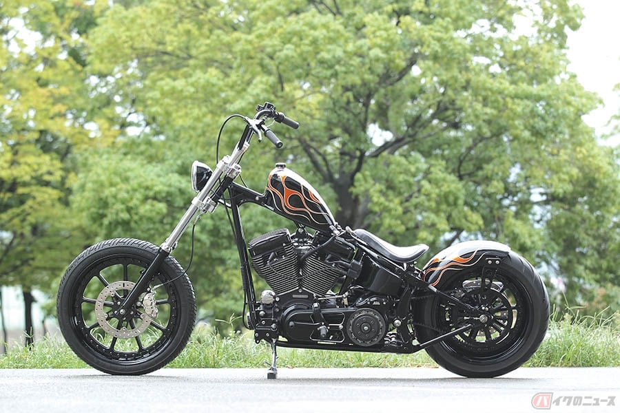 コズミックのソフテイル チョッパーに見る チョッパーが本来 あるべき姿とは バイクのニュース