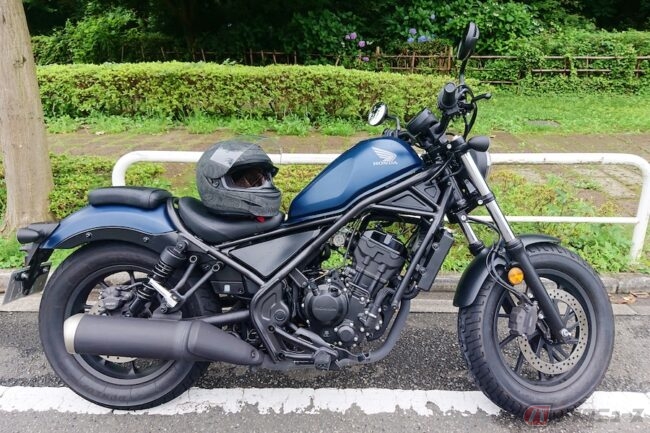 小野木里奈の 日和 安定感のある走りが魅力のホンダ レブル250 に試乗しました バイクのニュース