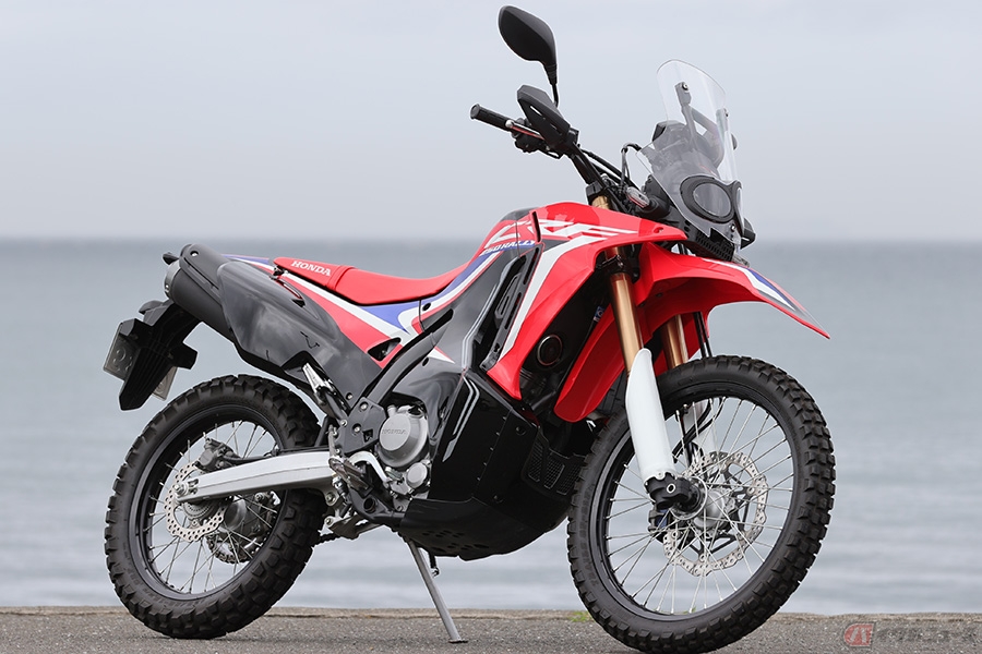 ダカールラリーに求められる速くてタフなマシンがモチーフ ホンダ Crf250ラリー ローダウン仕様はどうだ バイクのニュース