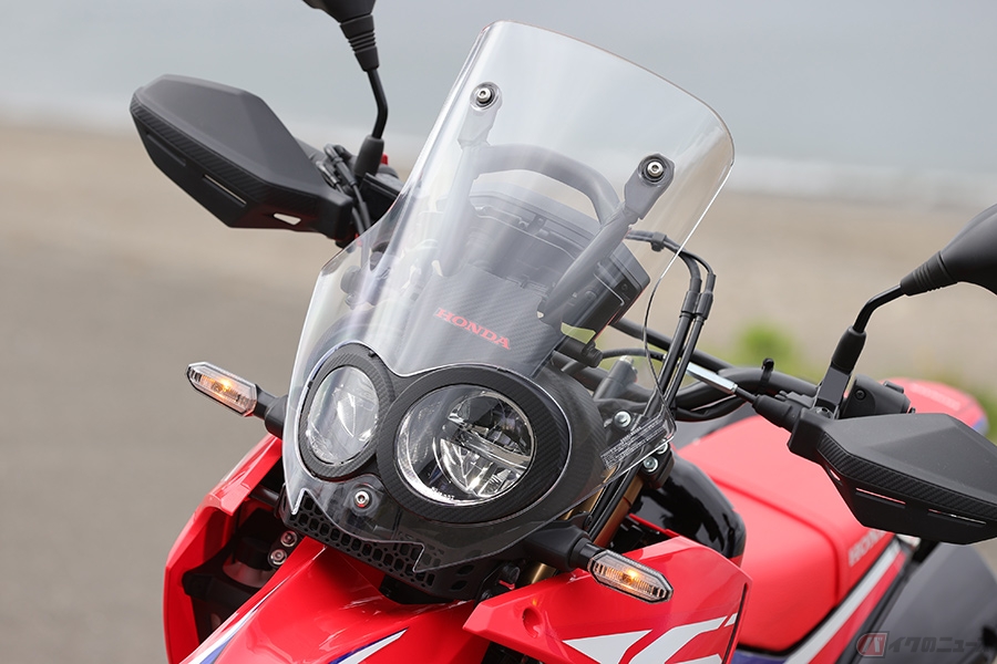 ダカールラリーに求められる速くてタフなマシンがモチーフ ホンダ Crf250ラリー ローダウン仕様はどうだ バイクのニュース