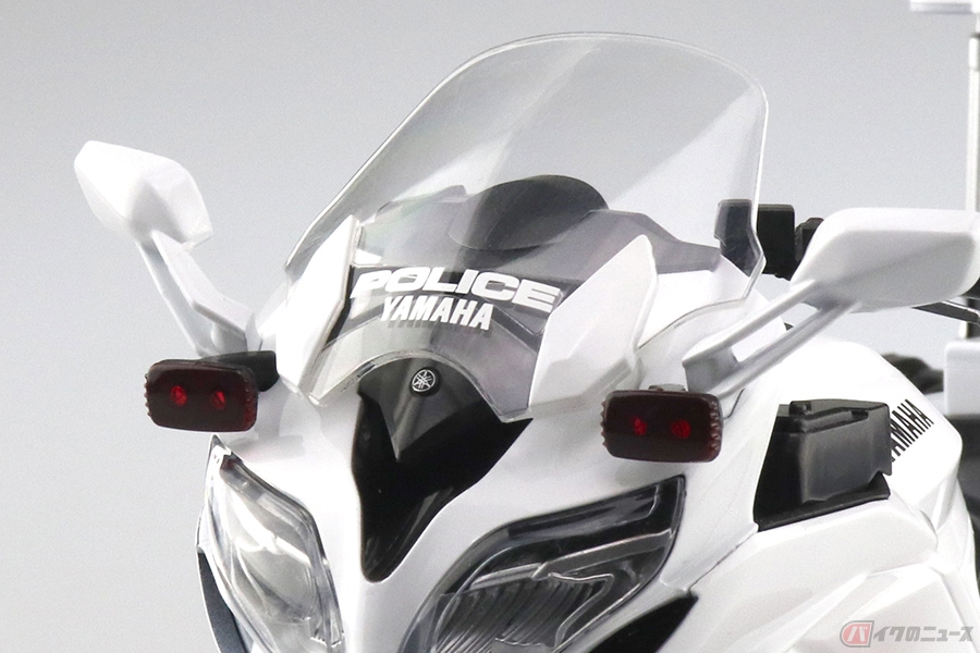 ヤマハの白バイ（警視庁）が1／12スケールモデルとなって新登場