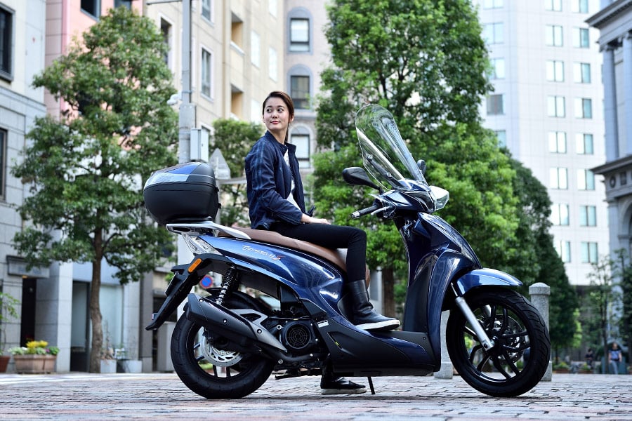 エレガントな佇いで頼もしい存在 ヨーロッパで活躍するKYMCO