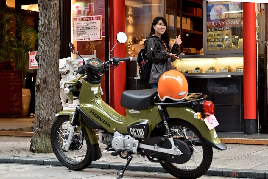 小野木里奈の 日和 は 人生初のクロスカブ 走る楽しさや魅力を体験 バイクのニュース 小野木里奈の 日和 は 人生初のクロスカブ 走る楽しさや魅力を体験 バイクのニュース