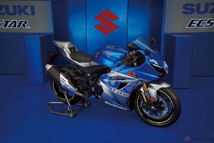 スズキ「GSX-R1000R」100周年記念モデルを英国で販売 100台のみの特別