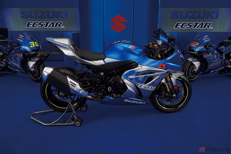 スズキ「GSX-R1000R」100周年記念モデルを英国で販売 100台のみの特別