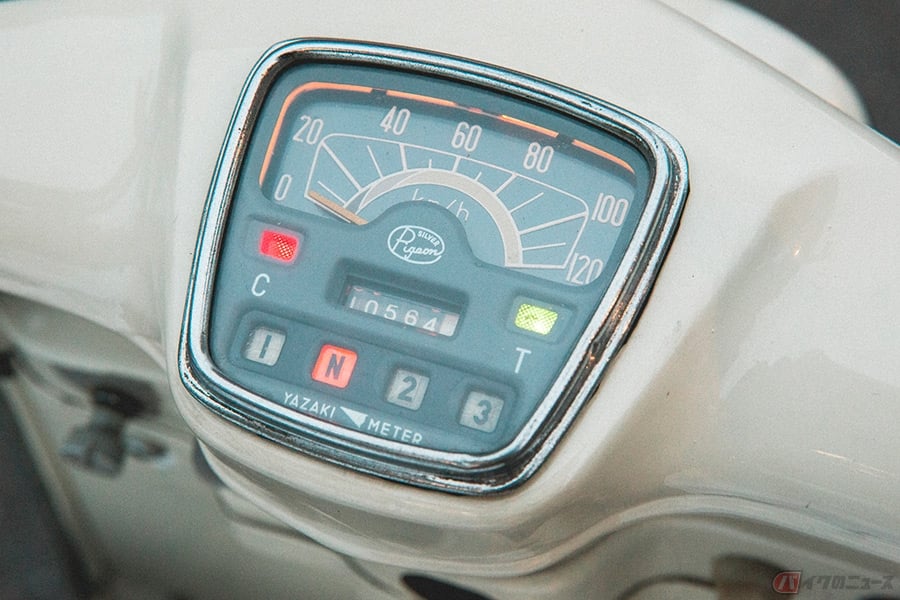 スチールボディの国産スクーター 三菱最後の2輪モデル「三菱シルバー