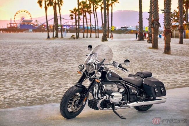 BMW「R18 Classic」登場 フロント16インチホイールの採用で