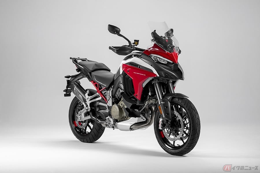 ドゥカティ「ムルティストラーダV4」新型登場 前方用/後方用レーダー ドゥカティ「ムルティストラーダV4」新型登場 前方用/後方用レーダー