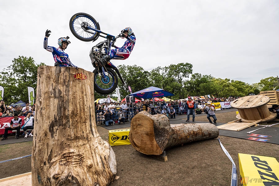 街中でバイクのレース観戦だ 今年も開催される City Trial Japan とは バイクのニュース