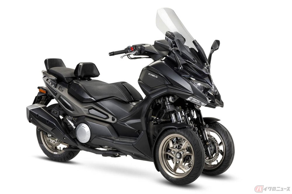 台湾キムコ Cv3 公開 同メーカー初の3輪スクーターの量産が決定 バイクのニュース 台湾キムコ Cv3 公開 同メーカー初の3輪スクーターの量産が決定 バイクのニュース