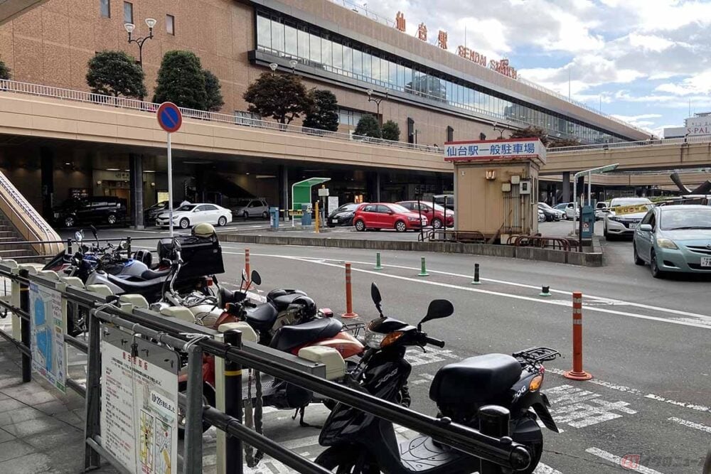 仙台市内のハイテクバイク駐車場をバイクタレントが体験 バイクのニュース 仙台市内のハイテクバイク駐車場をバイクタレントが体験 バイクのニュース