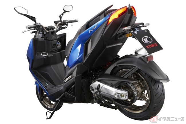 台湾キムコ「KRV」公開 スポーティな軽二輪スクーターが登場 | バイク