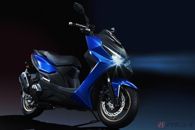 台湾キムコ「KRV」公開 スポーティな軽二輪スクーターが登場 | バイク