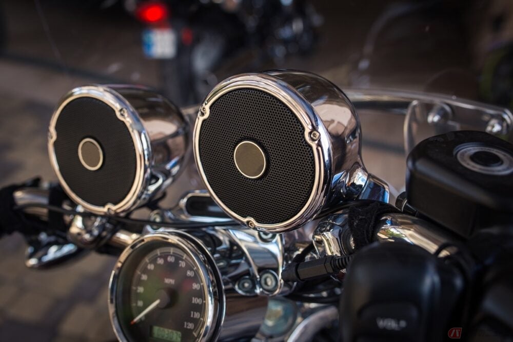 ときどき見かけるバイクでの大音量音楽 これって違反になる バイクのニュース ときどき見かけるバイクでの大音量音楽 これって違反になる バイクのニュース