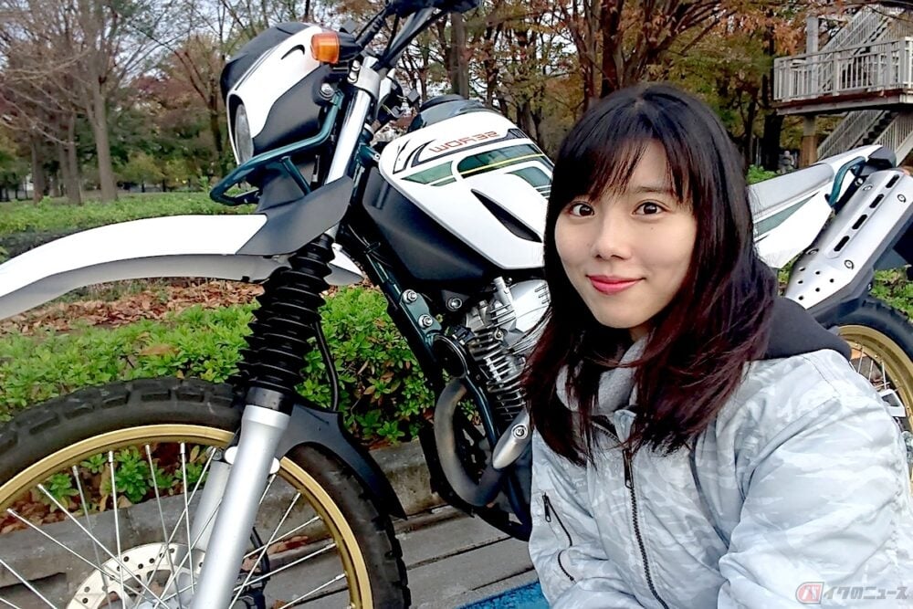 小野木里奈の 日和 は バイク初心者でも楽しめるヤマハ Serow Final Edition に初試乗 バイクのニュース 小野木里奈の 日和 は バイク初心者でも楽しめるヤマハ Serow Final Edition に初試乗 バイクのニュース