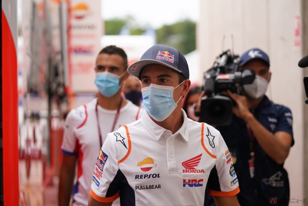 レプソルホンダのマルク・マルケス選手 2021年MotoGPシーズン参戦は