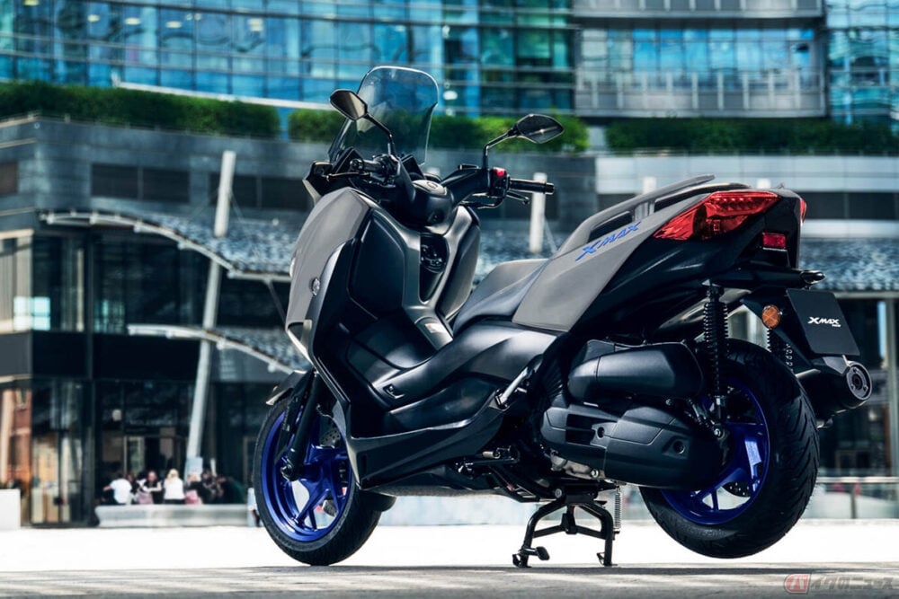 ヤマハ Xmax 125 登場 新型エンジン搭載で燃費を向上した原付二種スクーター バイクのニュース