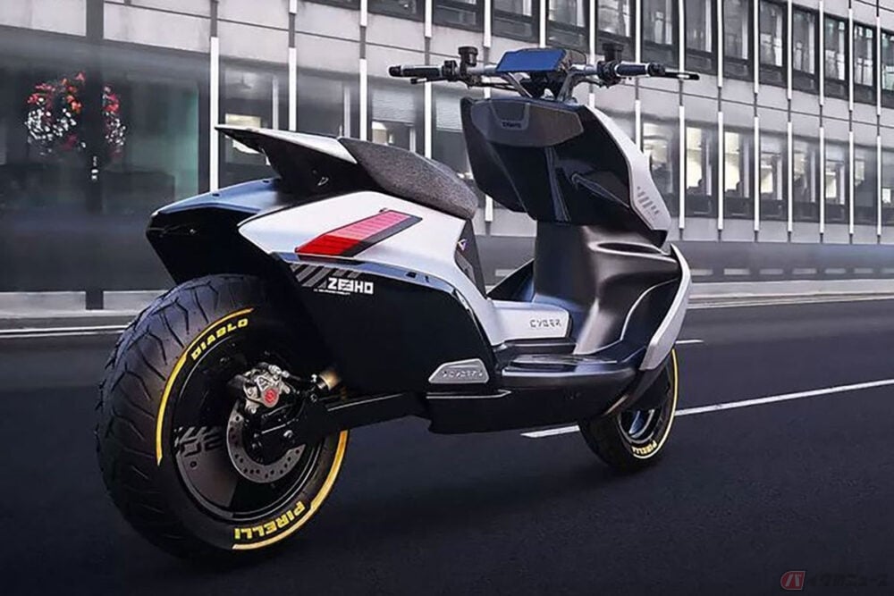 CFMOTO「ZEEHO Cyber Concept」公開 KTMとの合弁事業により誕生した