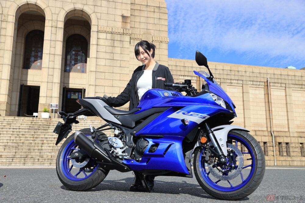 夜道雪のチャレンジバイク道 Yamahaの250ccスーパースポーツyzf R25でバイクを操る楽しさを体感 バイクのニュース 夜道雪のチャレンジバイク道 Yamahaの250ccスーパースポーツyzf R25でバイクを操る楽しさを体感 バイクのニュース