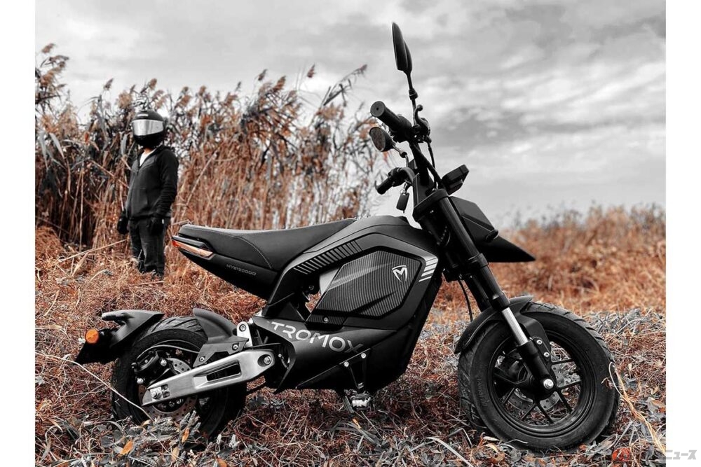 ホンダ「グロム」のようなサイズ感!? TROMOXの電動バイク「Mino」が