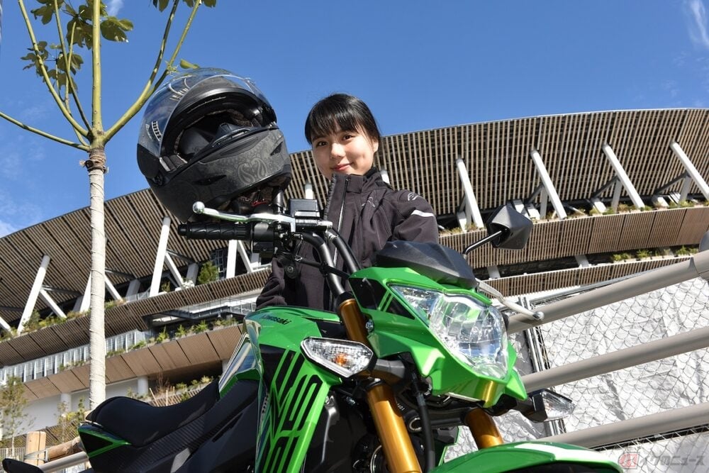 小野木里奈の 日和 は 女子必見 へルメットを脱いだ後の髪の毛ぺちゃんこ回避方法 バイクのニュース