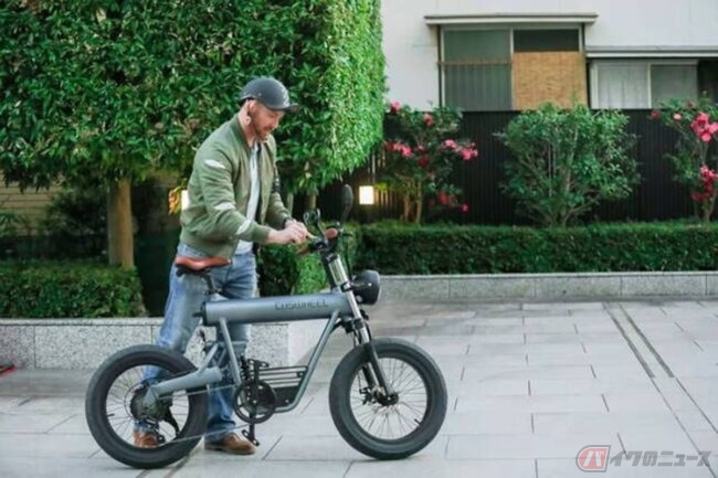 COSWHEEL製電動バイク「SMART EV」1台3役の原付ハイブリッドバイクが