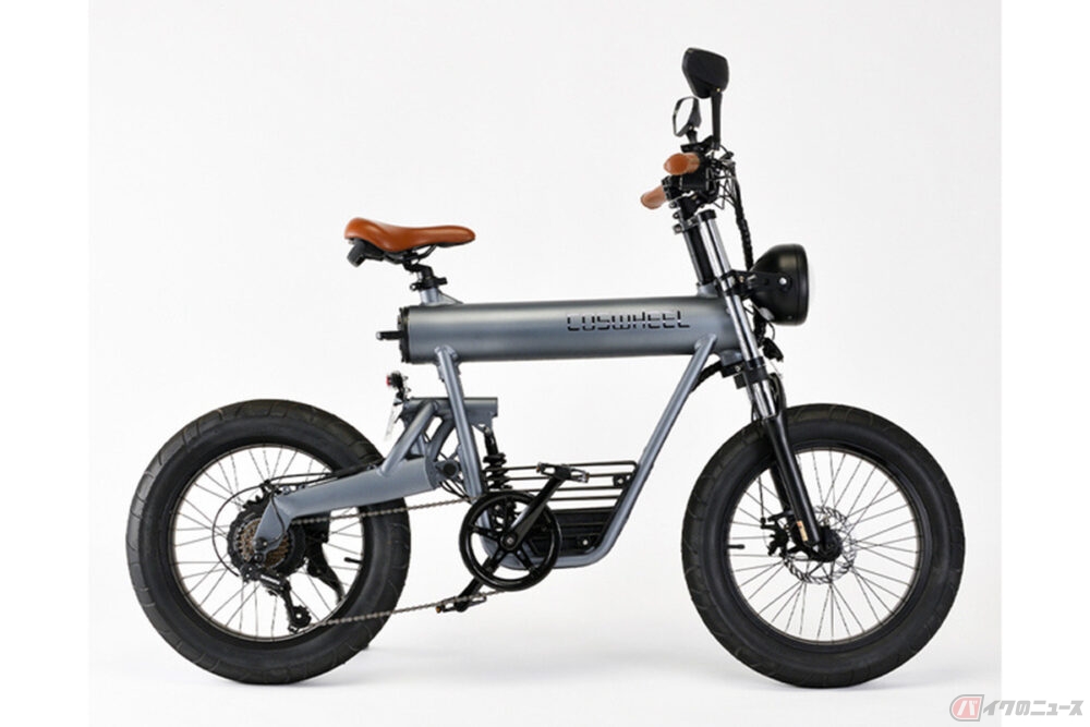 電動ハイブリッドバイク COSWHEEL Smart EV COSWHEEL製電動バイク「SMART EV」1台3役の原付ハイブリッドバイクが