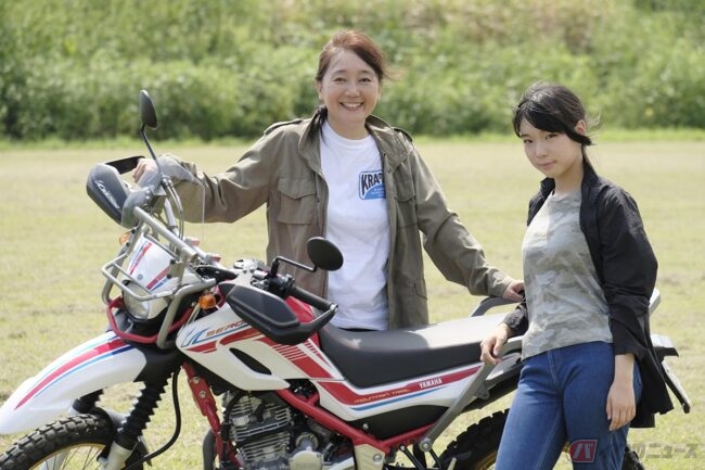 アウトドア好きママライダーが、ヤマハのツーリングセローファイナル アウトドア好きママライダーが、ヤマハのツーリングセローファイナル