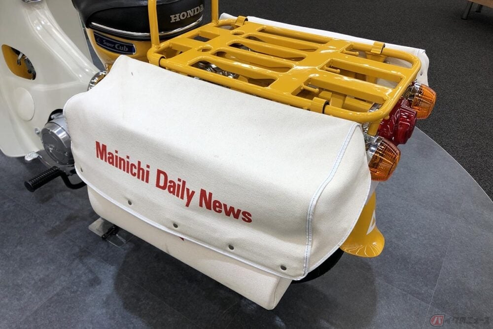 希少な存在ホンダ Newsカブ 専用装備とカラーをまとった新聞配達仕様車 バイクのニュース 希少な存在ホンダ Newsカブ 専用装備とカラーをまとった新聞配達仕様車 バイクのニュース