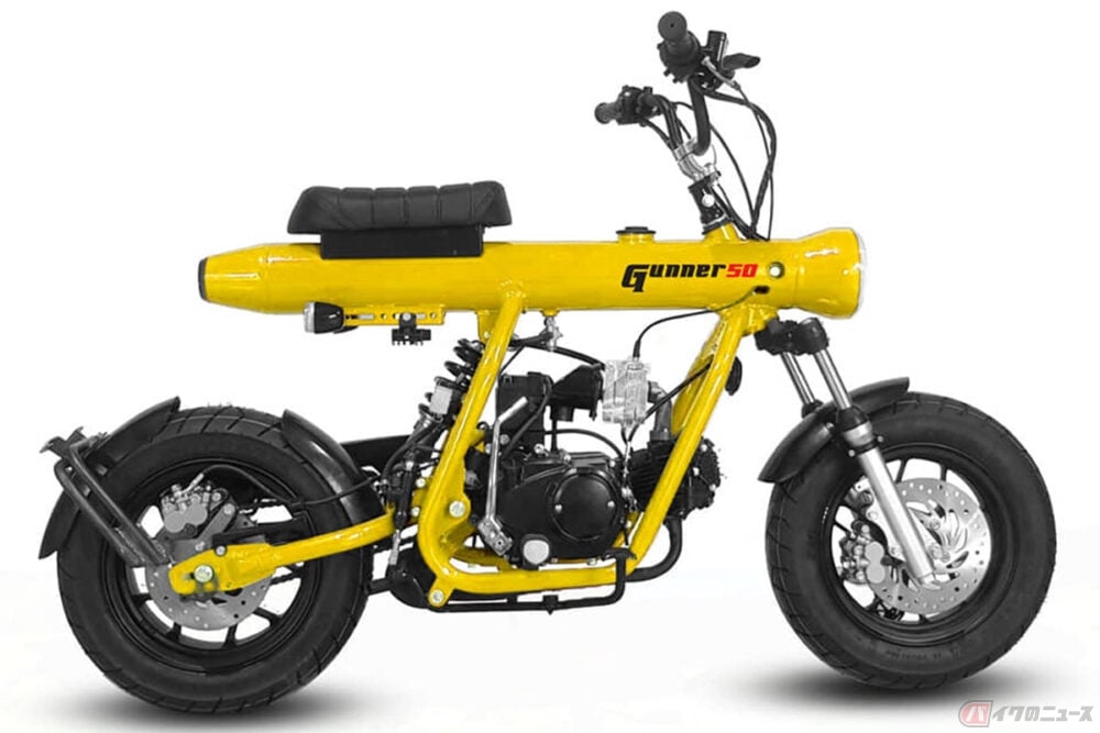 フェニックスエンジニアリング Gunner50 ポップで個性的な原付モデルが日本上陸 バイクのニュース フェニックスエンジニアリング Gunner50 ポップで個性的な原付モデルが日本上陸 バイクのニュース