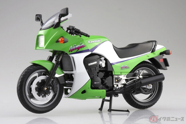 Ninja見参!! カワサキ往年の名車「GPZ900R」が1／12スケールで新登場