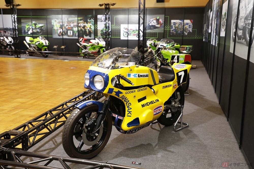カワサキワールド モーターサイクル企画展 The Champ 頂点に輝いたマシンたち 幻の2020年鈴鹿8耐用マシンなどを展示 バイクのニュース
