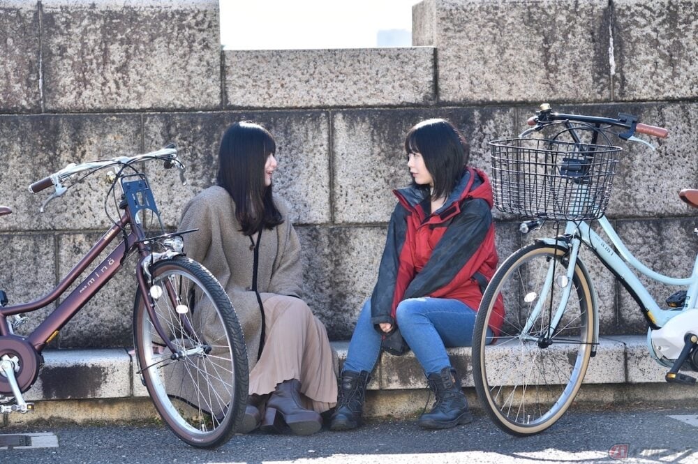 オシャレなヤマハの電動アシスト自転車 Pas Ami と Pas Mina で ゆる り街乗り お散歩試乗 女子トークしてみました バイクのニュース オシャレなヤマハの電動アシスト自転車 Pas Ami と Pas Mina で ゆる り街乗り お散歩試乗 女子トークしてみました バイクのニュース