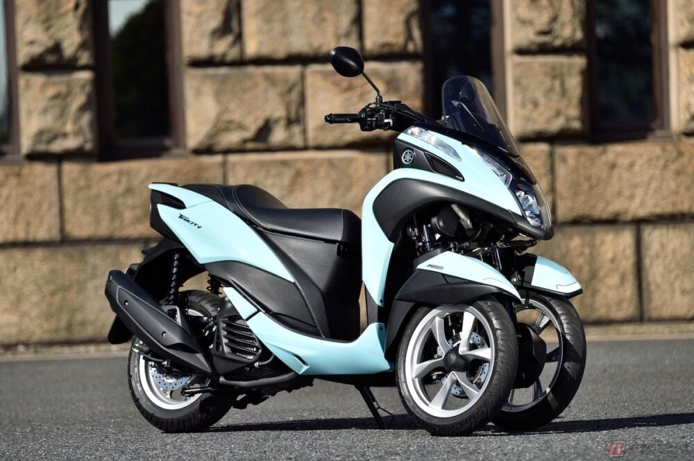 夜道雪のチャレンジバイク道 人気マンガ ゆるキャン とヤマハがコラボした3輪スクーター トリシティ125 で Lmwを初体験 バイクのニュース 夜道雪のチャレンジバイク道 人気マンガ ゆるキャン とヤマハがコラボした3輪スクーター トリシティ125 で Lmwを初体験 バイクのニュース