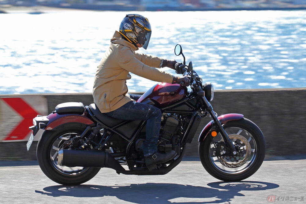 ビートやパルスを感じるヒップホップスター!! ホンダ「レブル1100」は