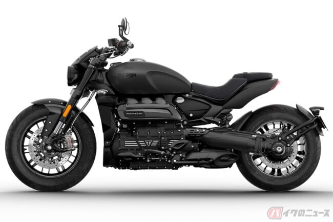 バイクに2 5リッターエンジン 量産市販車最大排気量のトライアンフ ロケット3 に ほぼ真っ黒の限定仕様車登場 バイクのニュース バイクに2 5リッターエンジン 量産市販車最大排気量のトライアンフ ロケット3 に ほぼ真っ黒の限定仕様車登場 バイクのニュース