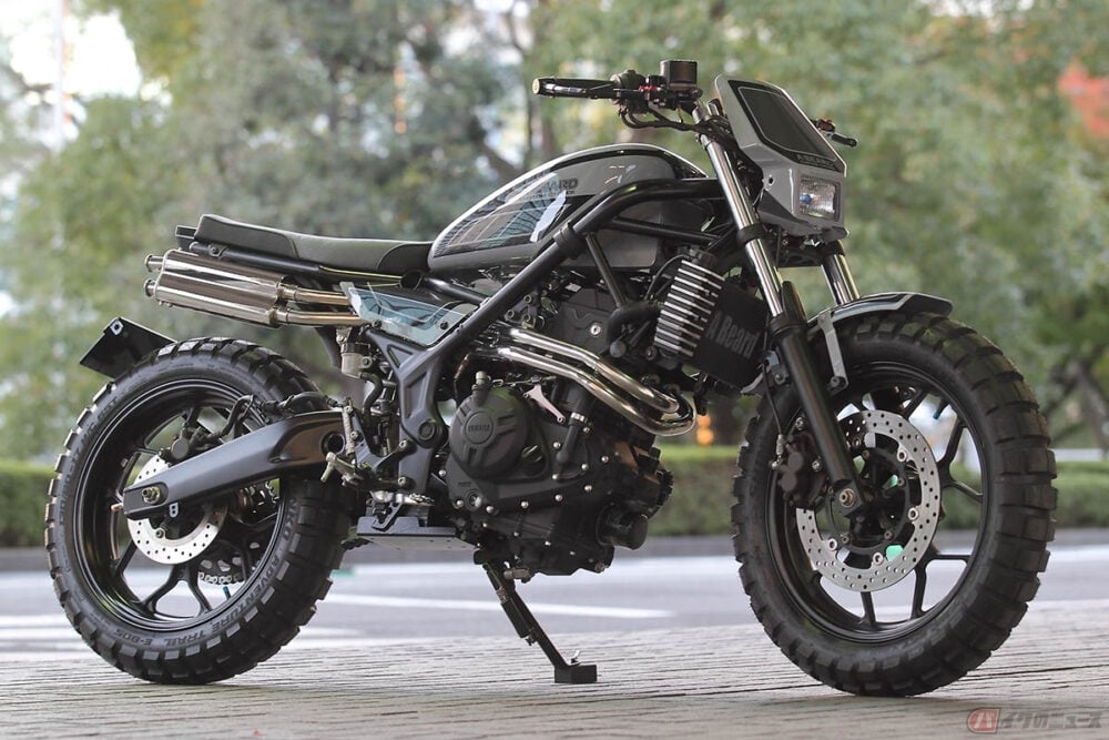 1990年代の ストリート トラッカー を現代的にアレンジ 軽快さを感じるヤマハ Mt 25 カスタム バイクのニュース 1990年代の ストリート トラッカー を現代的にアレンジ 軽快さを感じるヤマハ Mt 25 カスタム バイクのニュース