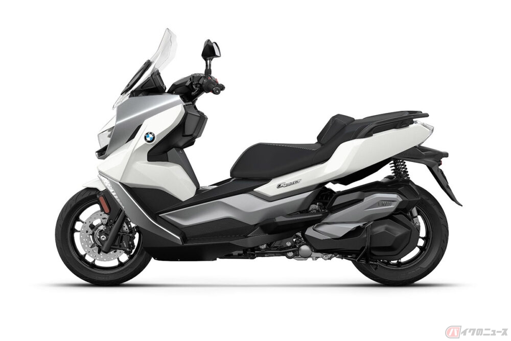 BMW Motorrad「C400X／C400GT」新型公開 走行安定性を向上したミドル