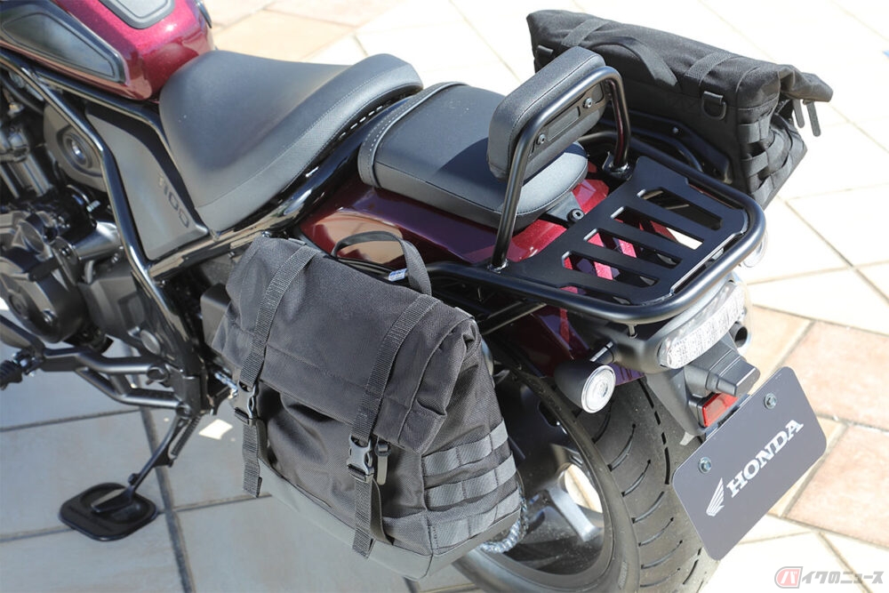 ホンダの最新大型クルーザー レブル1100 を個性的に演出 メーカーから専用パーツ多数 バイクのニュース