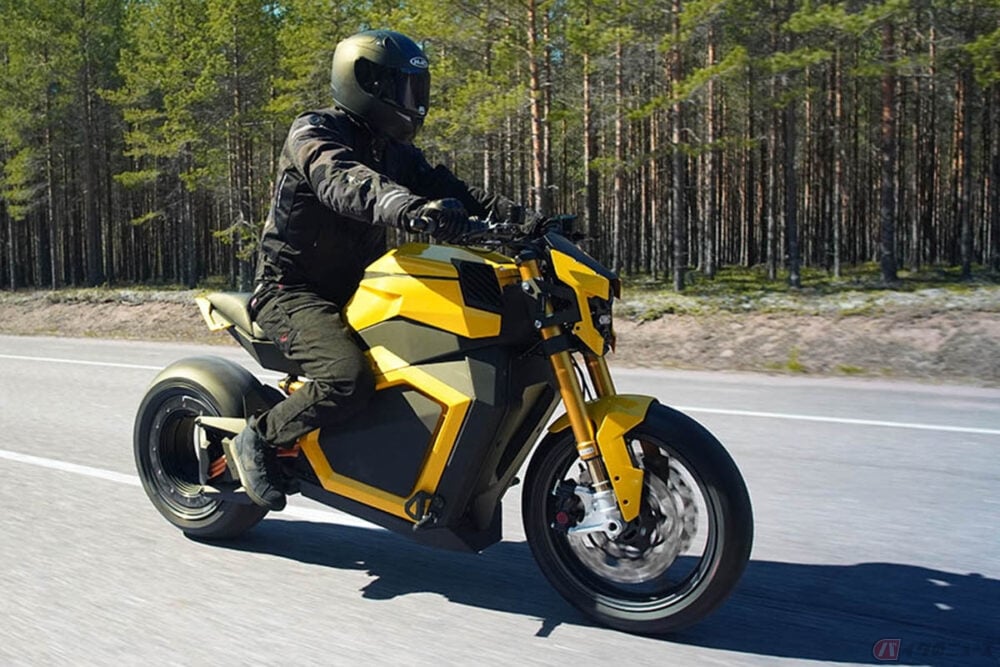 Verge Motorcyclesのハブレス電動バイク「TS」がレッドドットデザイン