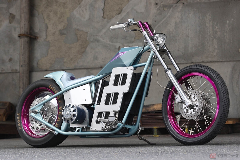 2030年 たとえガソリン車が全面禁止になったとしても チョッパーが永遠不滅であることを示すビルダーの気概 バイクのニュース