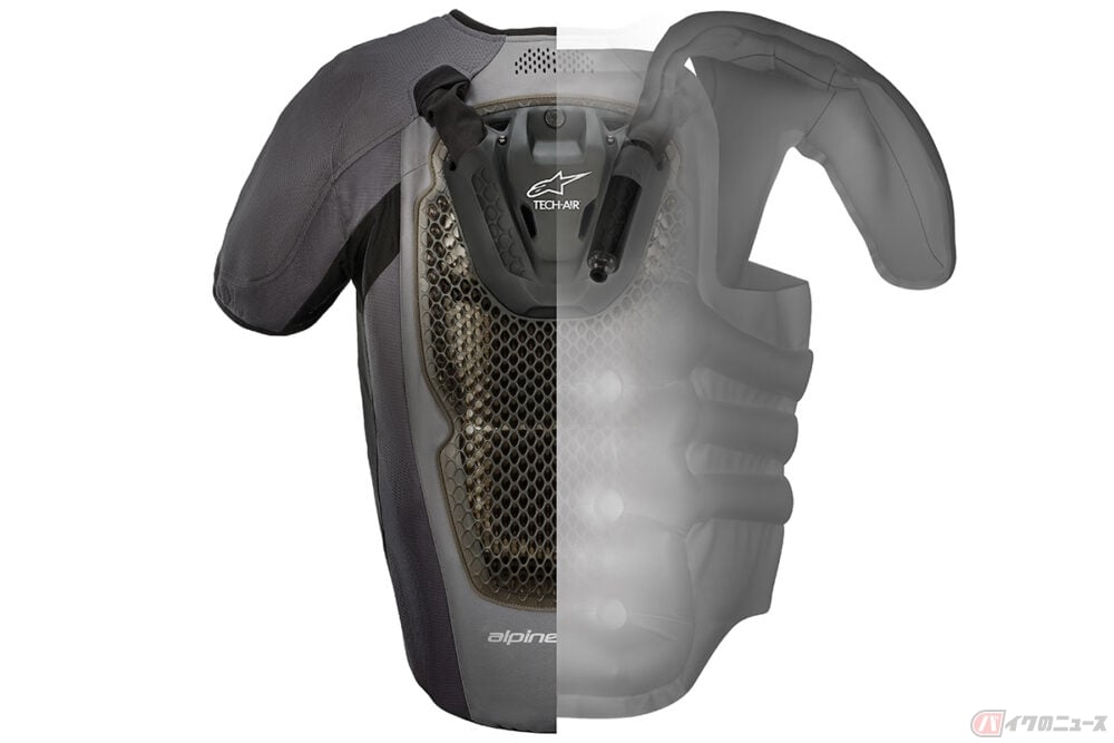 アルパインスターズのバイク専用エアバッグ Tech Air 5 ツーリングからサーキット走行まで専用モードでカバー バイクのニュース アルパインスターズのバイク専用エアバッグ Tech Air 5 ツーリングからサーキット走行まで専用モードでカバー バイクのニュース
