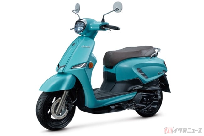 スズキ Saluto 125 新型モデル登場 イタリアンデザインの原付二種スクーターに新色登場 バイクのニュース スズキ Saluto 125 新型モデル登場 イタリアンデザインの原付二種スクーターに新色登場 バイクのニュース