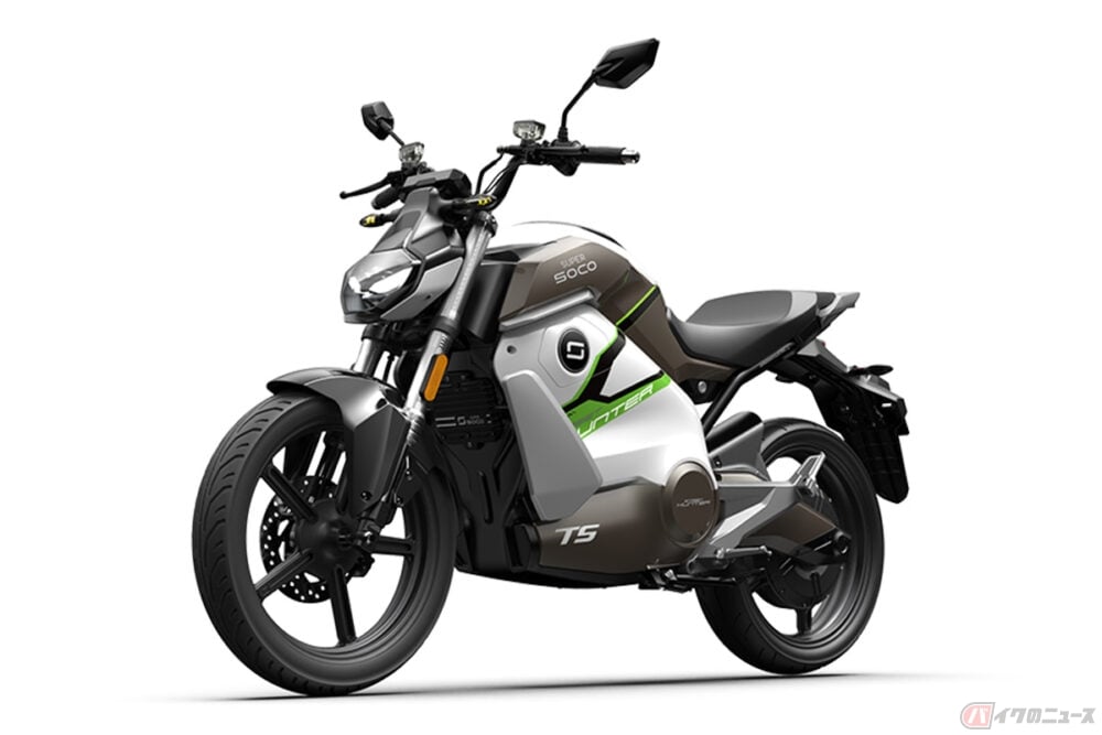 Super Soco最新電動原付二種モデル Ts Street Hunter 発売 最大出力と航続距離の双方を向上 バイクのニュース