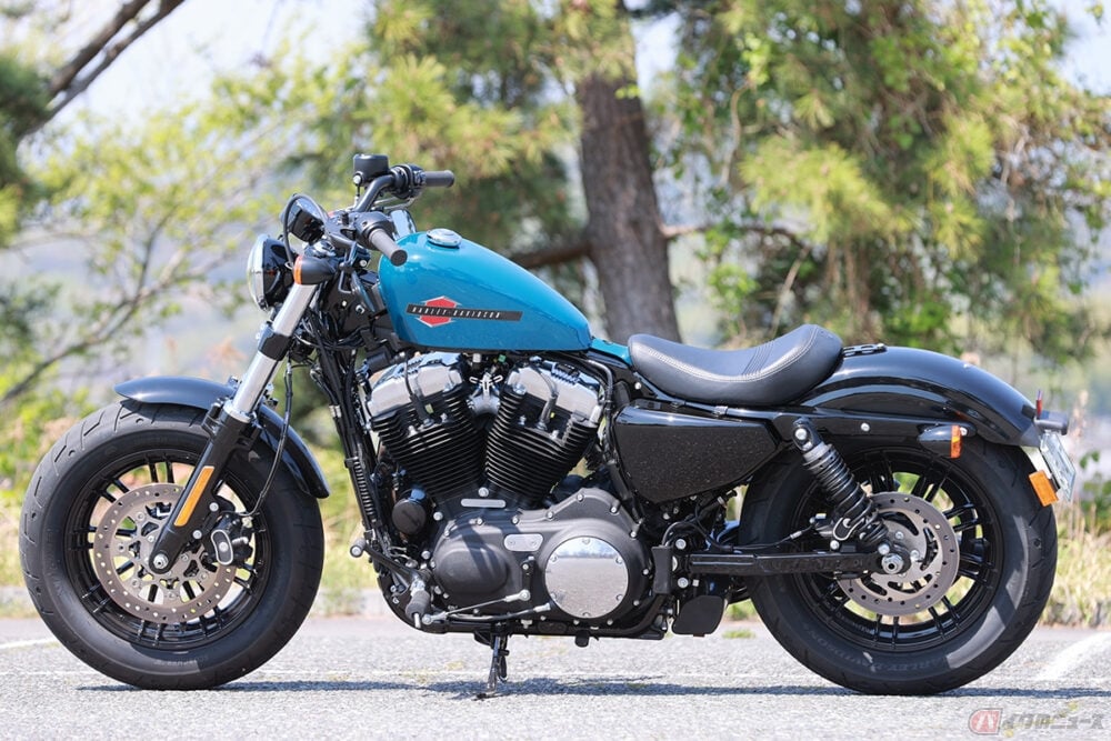 素直にカッコイイ 低く構えたコンパクトなハーレー ダビッドソン Forty Eight に乗る バイクのニュース 素直にカッコイイ 低く構えたコンパクトなハーレー ダビッドソン Forty Eight に乗る バイクのニュース