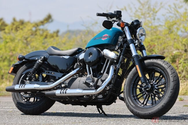 素直にカッコイイ 低く構えたコンパクトなハーレー ダビッドソン Forty Eight に乗る バイクのニュース 素直にカッコイイ 低く構えたコンパクトなハーレー ダビッドソン Forty Eight に乗る バイクのニュース