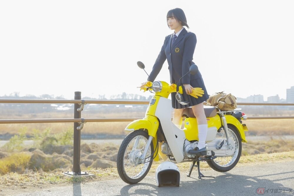 Tvアニメ スーパーカブ で主役の小熊を演じる夜道雪さんに アニメとバイクの魅力をお聞きしました バイクのニュース Tvアニメ スーパーカブ で主役の小熊を演じる夜道雪さんに アニメとバイクの魅力をお聞きしました バイクのニュース