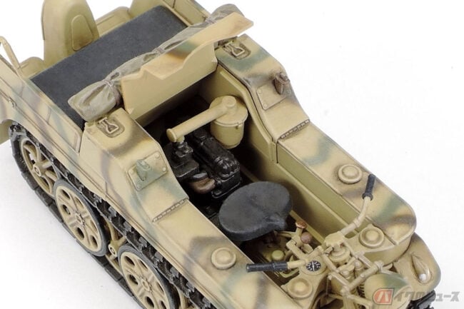 前輪とハンドルだけバイク のハーフトラック タミヤ1 35スケールプラモデル ケッテンクラート 発売 バイクのニュース 前輪とハンドルだけバイク のハーフトラック タミヤ1 35スケールプラモデル ケッテンクラート 発売 バイクのニュース