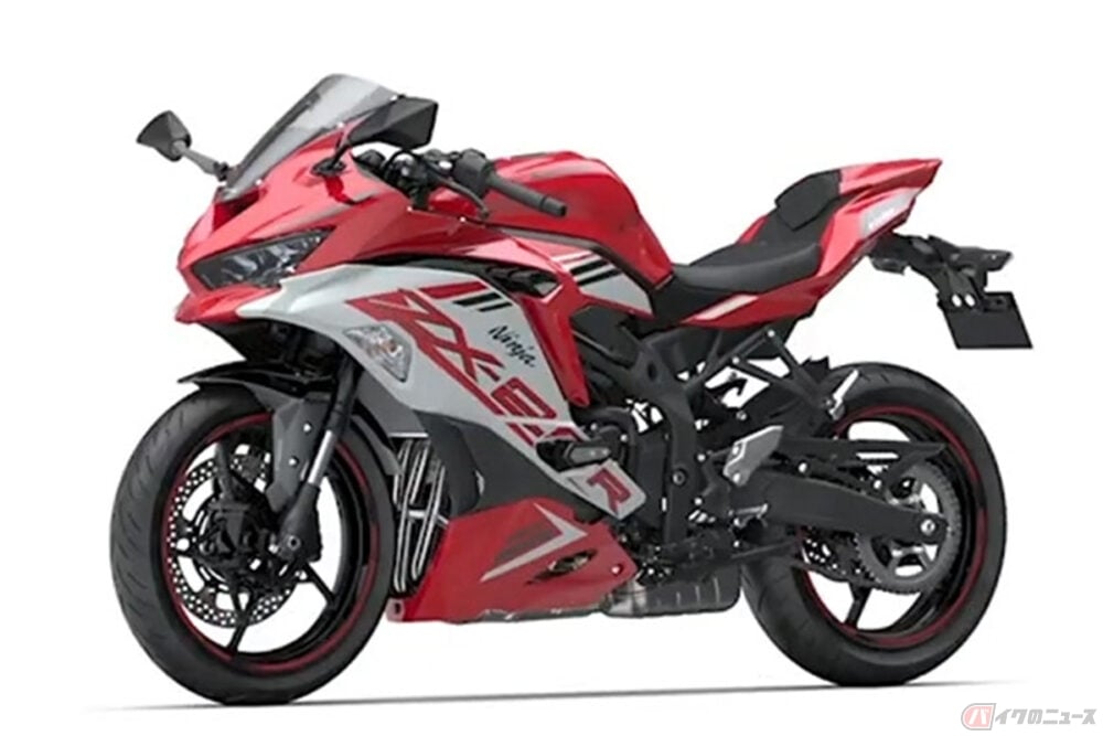 カワサキ「Ninja ZX-25R」2022年モデル公開 新しいカラーリングで カワサキ「Ninja ZX-25R」2022年モデル公開 新しいカラーリングで