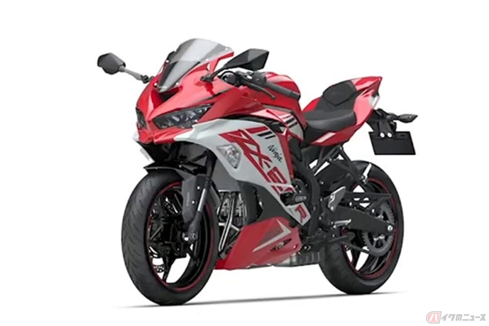 カワサキ「Ninja ZX-25R」2022年モデル公開 新しいカラーリングで カワサキ「Ninja ZX-25R」2022年モデル公開 新しいカラーリングで